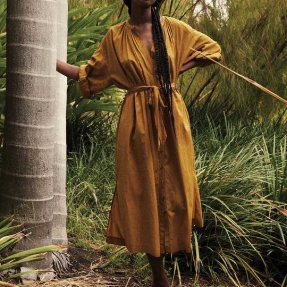 Doen Joan Dress in Oak, XS, Perfect Condition